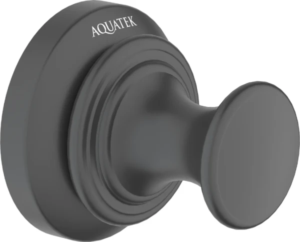 Крючок AQUATEK Классик AQ4501MB матовый черный