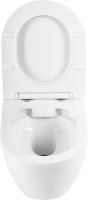 Комплект Унитаз подвесной BelBagno Loto BB070CHR/SC безободковый, с микролифтом, инсталляция BB002-80 с кнопкой BB018-GV-BIANCO