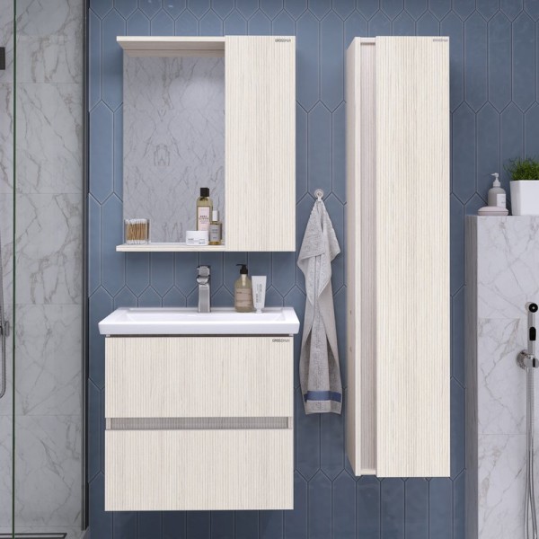 Мебель для ванной комнаты Grossman Юнит 60 подвесная, кадена лайт