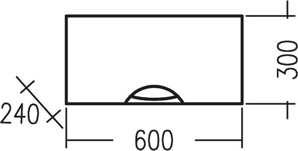 Шкаф СанТа Родос 60 подвесной