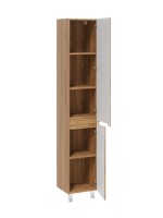 Шкаф-пенал для ванной SanStar Diva 30 Gold Kraft