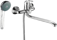 Смеситель с длинным изливом для ванны Fashun A2237 хром