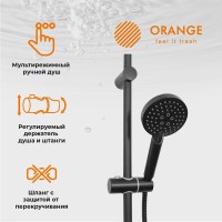 Душевая стойка Orange Karl Karl M05-932b черная
