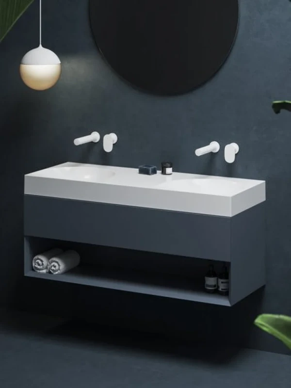 Тумба под раковину без столешницы Ravak Lite SD 120 глубоководная синяя
