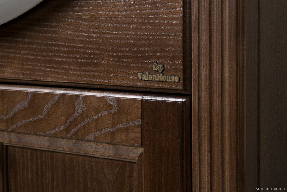 Тумба с раковиной ValenHouse Эллина 65 кальяри, фурнитура бронза