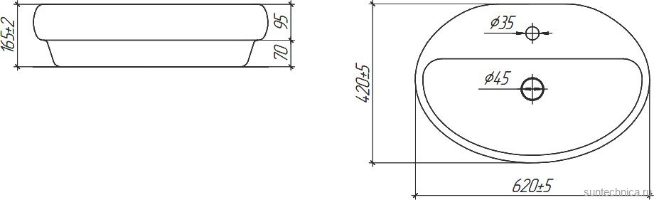 Мебель для ванной комнаты Brevita Enfida 70 подвесная, белая