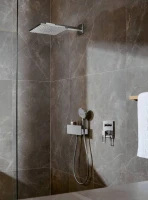 Шланговое подключение Hansgrohe Fixfit Porter 300 26456000 держатель для душа, хром