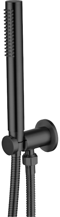 Душевой гарнитур Allen Brau Priority 5.31019-31 чёрный матовый