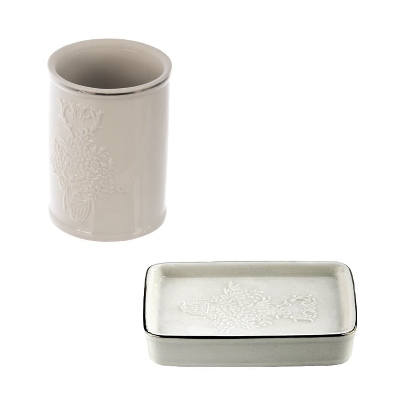 Набор Стакан Wasserkraft Rossel K-5728 + Мыльница K-5729