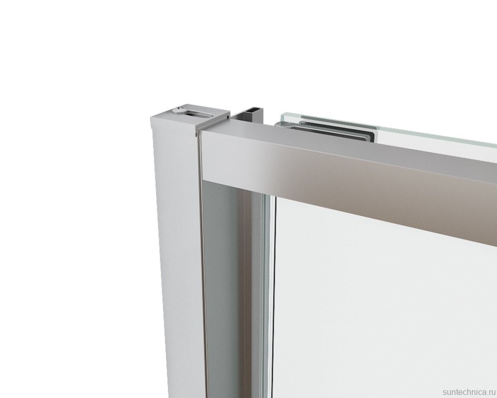 Душевой уголок Vincea Tesi VSRW-7TS9012CL 120х90 см, профиль хром, стекло прозрачное