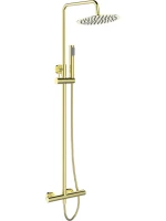Душевая стойка BelBagno Uno DOCM ORO