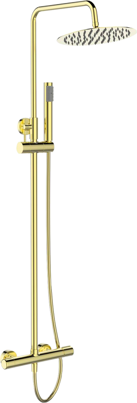 Душевая стойка BelBagno Uno DOCM ORO