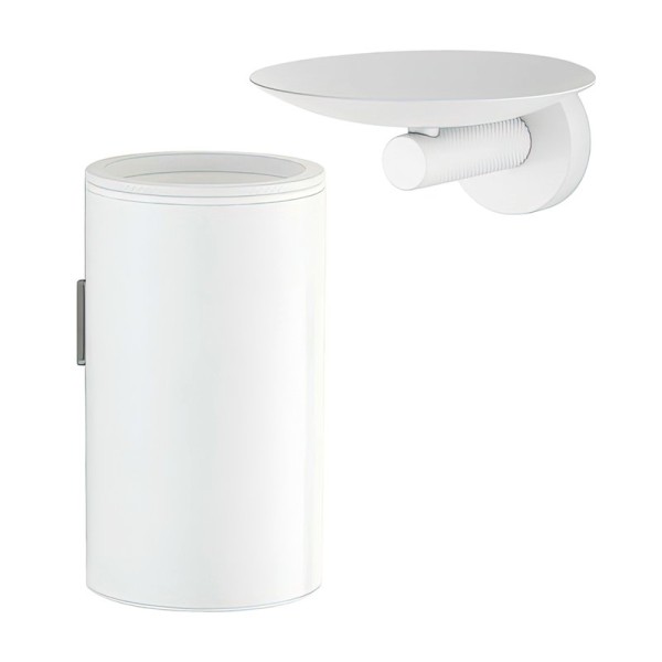 Набор Стакан Boheme Uno 10974-MW + Мыльница 10973-MW