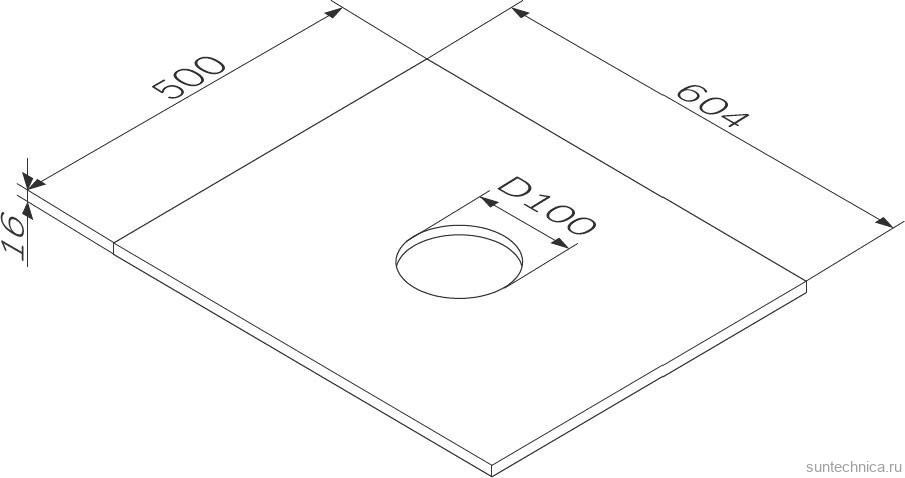 Тумба под раковину со столешницей AM.PM Func 60 белый глянец