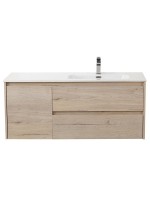 Мебель для ванной комнаты BelBagno Kraft R, 100 rovere galifax bianco