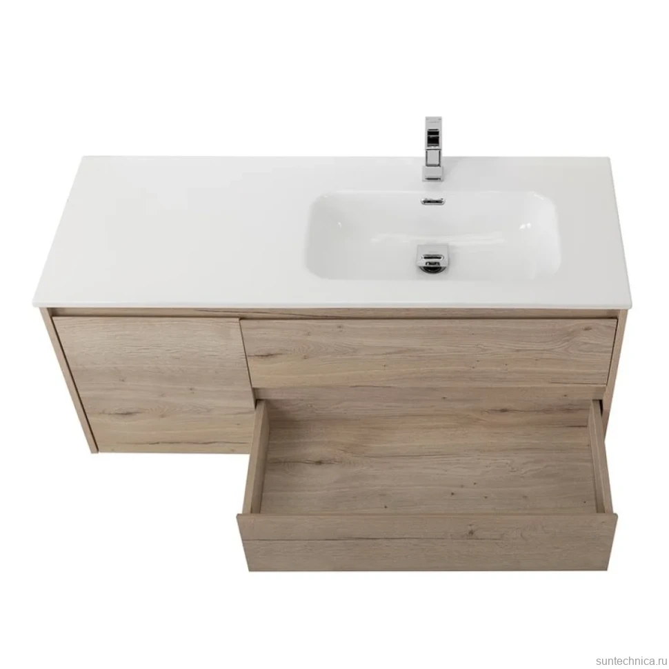 Мебель для ванной комнаты BelBagno Kraft R, 100 rovere galifax bianco