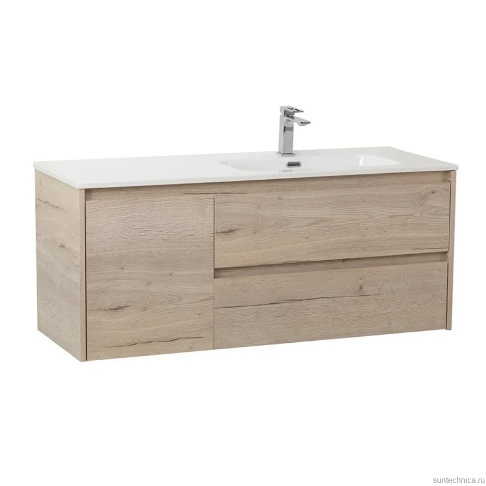 Мебель для ванной комнаты BelBagno Kraft R, 100 rovere galifax bianco
