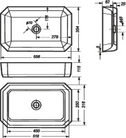 Мебель для ванной комнаты Misty Респект 120 L, под стиральную машину