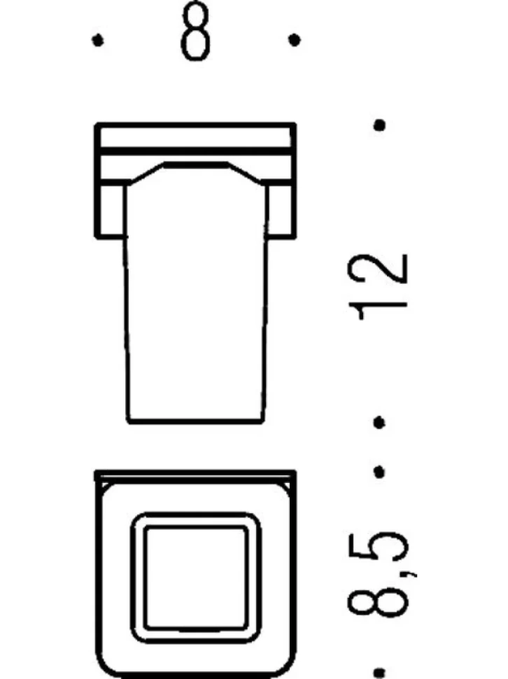 Набор Стакан Colombo Design Forever B2902 + Мыльница B2901