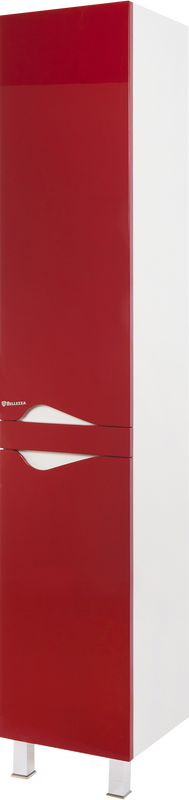 Шкаф пенал для ванной Bellezza Эйфория 35 R красный
