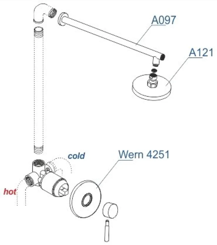 Душевой комплект Wasserkraft A12497