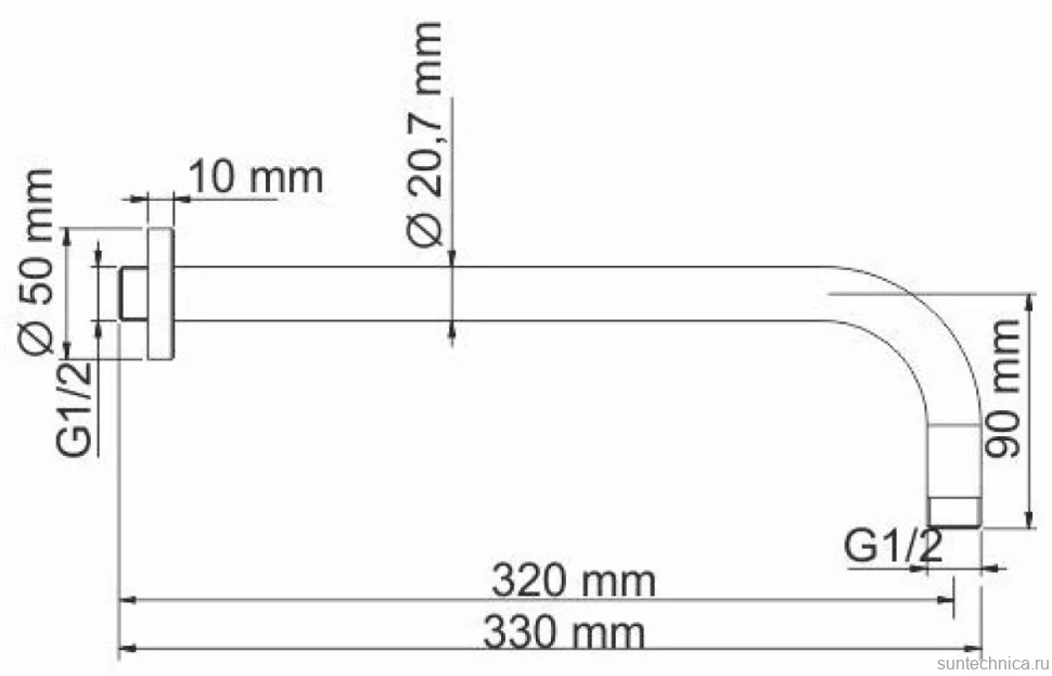 Душевой комплект Wasserkraft A12497
