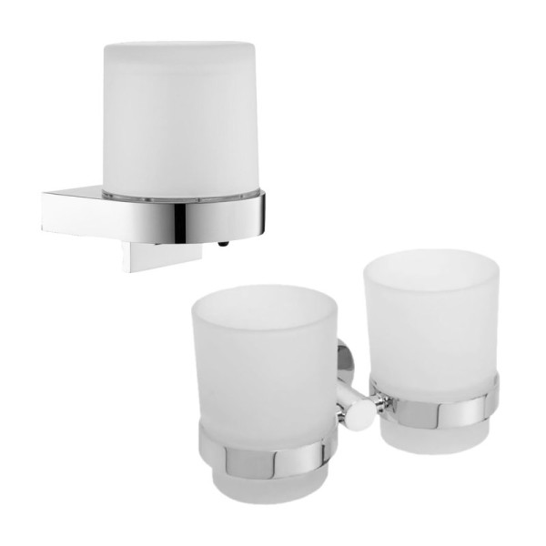 Набор Стакан Bemeta Omega 104110022 + Дозатор 104309322