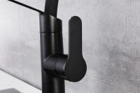 Смеситель для кухни Fashun A54501-7 сатин, черный