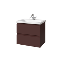 Тумба под раковину без столешницы Caprigo Forte 65 подвесная, шоколад