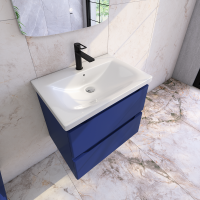 Тумба с раковиной Caprigo Forte 65 подвесная, океания