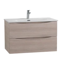 Мебель для ванной комнаты BelBagno Marino-cer-n 80 подвесная, rovere grigio