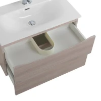 Мебель для ванной комнаты BelBagno Marino-cer-n 80 подвесная, rovere grigio