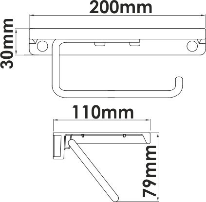 Набор Держатель Wasserkraft K-1425 + Ершик K-1087
