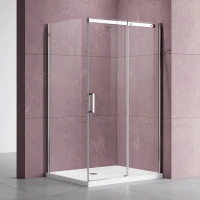 Душевой уголок Vincea Dice VSR-4D1016CL 160х100 см, профиль хром
