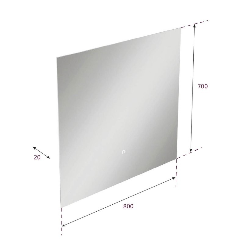 Мебель для ванной комнаты Onika Дарон 80 дуб крафт золотой