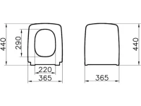 Комплект Унитаз подвесной VitrA Metropole 7672B003-0075 белый + Крышка 122-003-009 с микролифтом, белая + Инсталляция TECE Now 9400412 4 в 1 с кнопкой смыва