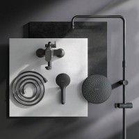 Душевая стойка AM.PM Sunny F0785C922 черный