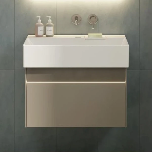 Тумба под раковину KERAMA MARAZZI Logica 70 подвесная, песчаная