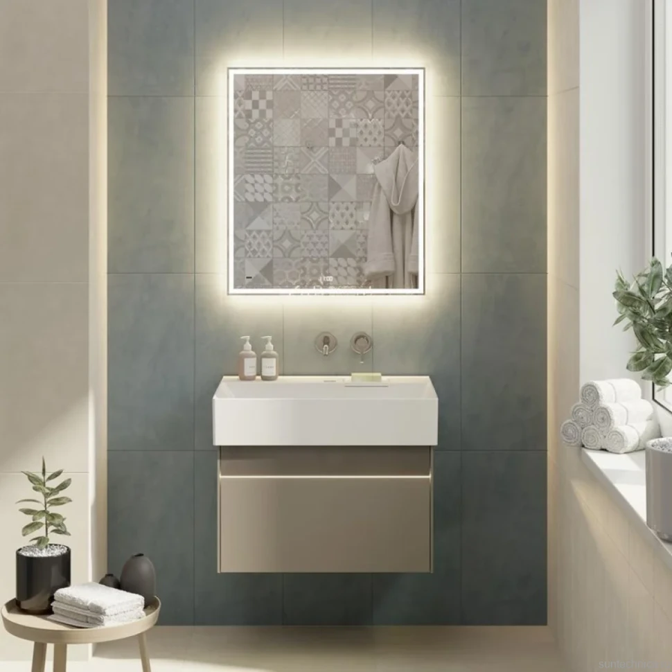 Тумба под раковину KERAMA MARAZZI Logica 70 подвесная, песчаная