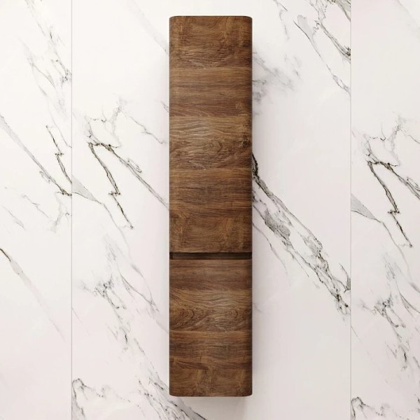 Шкаф-пенал для ванной AM.PM Sensation 40 L орех