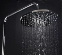 Душевая стойка Frap H49 F2449 хром, белая
