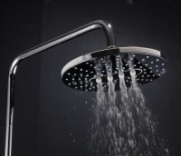 Душевая стойка Frap H49 F2449 хром, белая