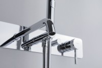 Встраиваемый смеситель для душа и ванны Allen Brau Priority 5.31A05-00 С ВНУТРЕННЕЙ ЧАСТЬЮ, хром