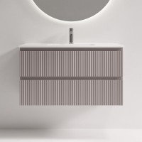 Тумба с раковиной Sancos Snob R 90 Doha Soft, раковина CN7030