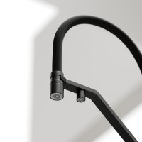 Смеситель для кухни Sancos Loro SC4007MB с гибким изливом, матовый черный