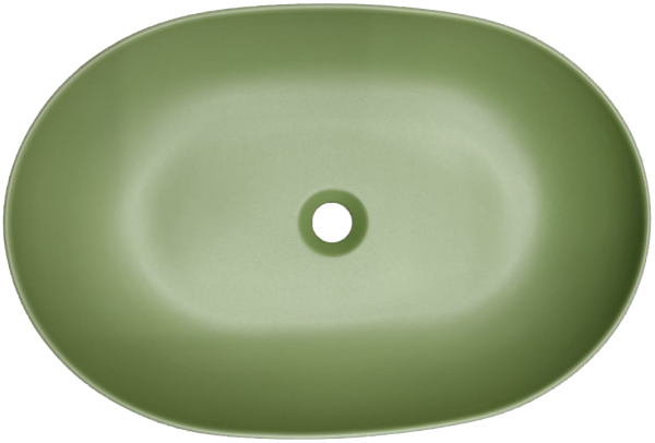 Накладная раковина Kerasan Nolita 534311*0 60x40 см, verde