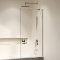 Шторка на ванну RGW Screens SC-150 900x1500, профиль хром, стекло прозрачное 6 мм Шторка на ванну RGW Screens SC-150 900x1500, профиль хром, стекло прозрачное 6 мм