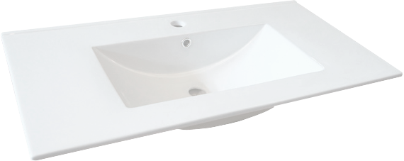 Мебельная раковина Comforty 90E белая