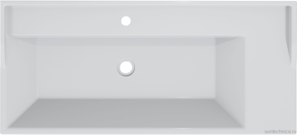 Мебель для ванной комнаты СаНта Марс 100 подвесная, с ящиками