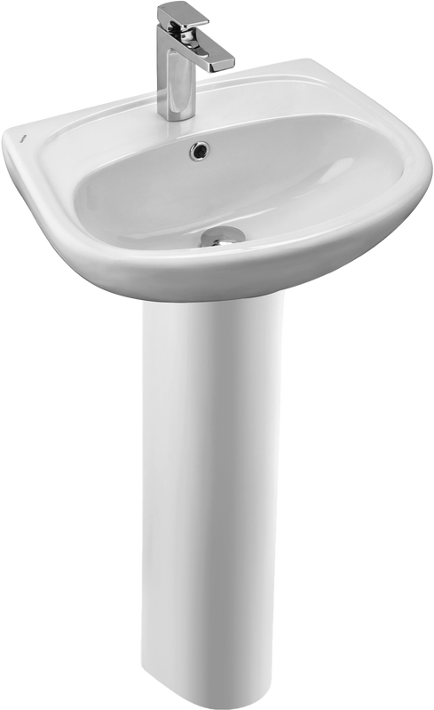 Раковина Santek Анимо 1WH110502 55 с пьедесталом